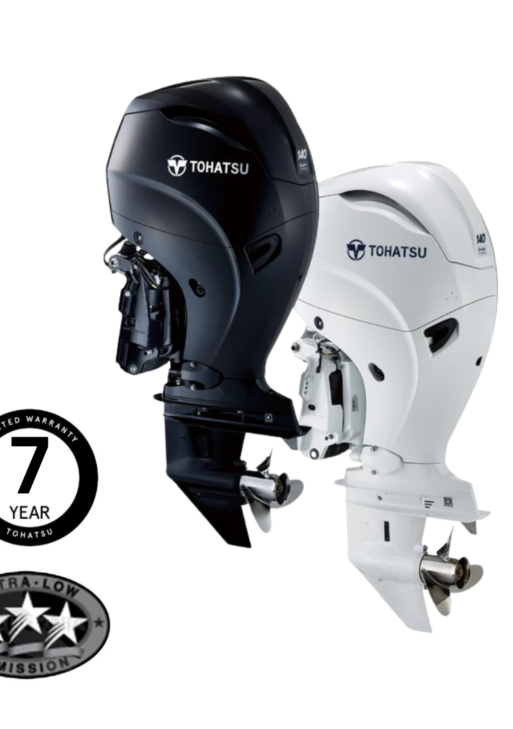 Tohatsu MFS140A EPTL 140HP Long Shaft EFI Remote Power Tilt