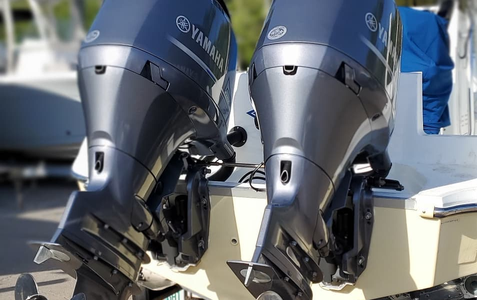 2020 Yamaha F150 150HP four-stroke outboard motor