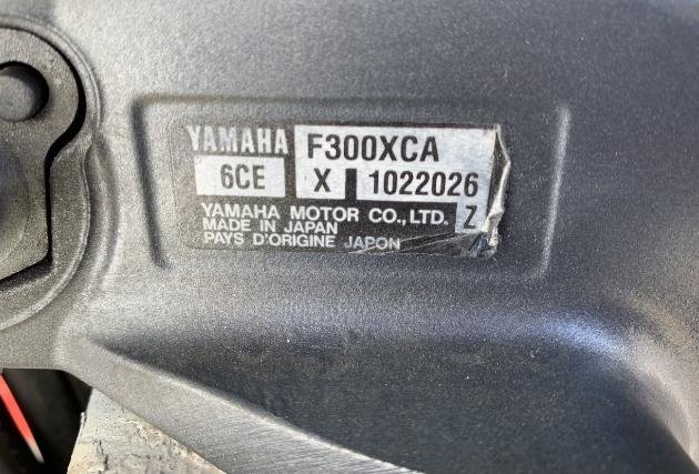 Used 2018 Yamaha F300XCA 300HP V6 4-Stroke Outboard