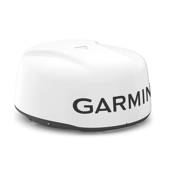 Garmin GMR 18 xHD3 18-inch Radome Radar with 15 m Cables, front perspective view