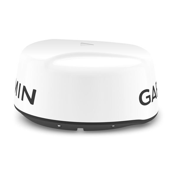 Garmin GMR 18 xHD3 18-inch Radome Radar with 15 m Cables, rear perspective view
