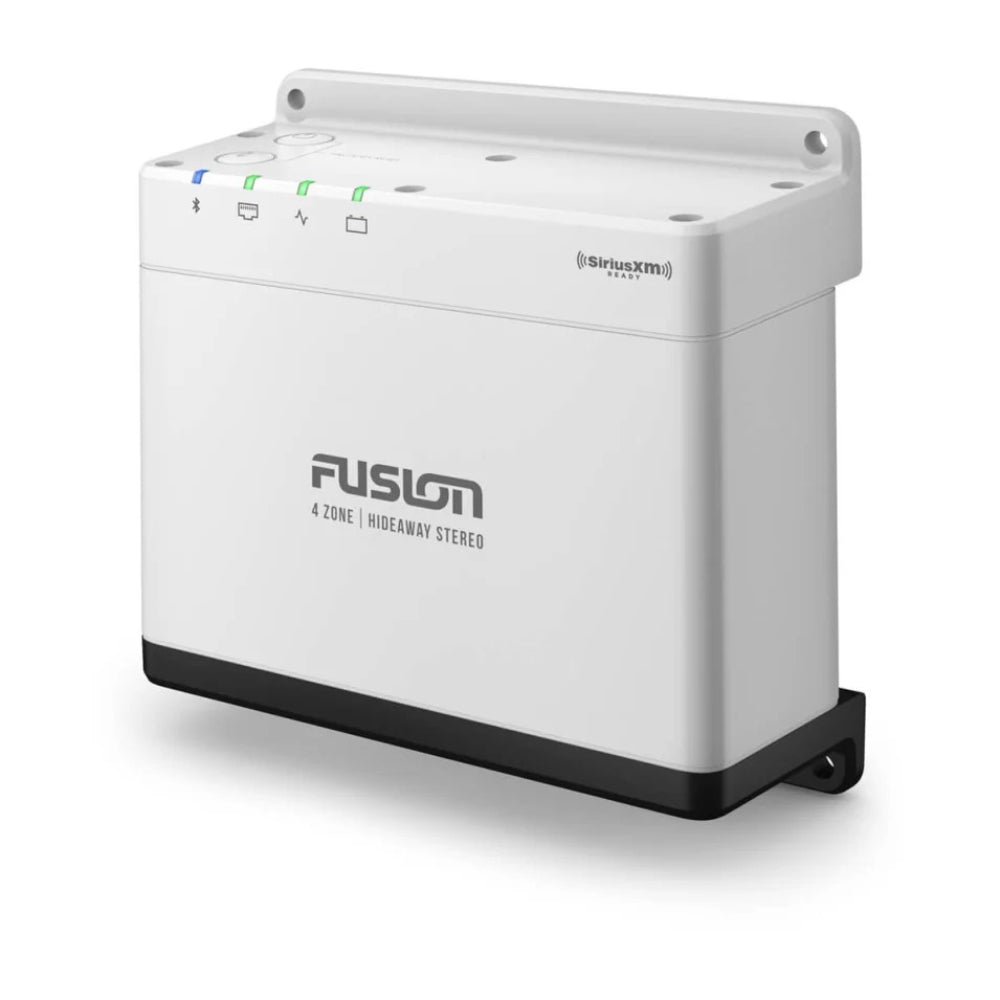 Fusion Apollo MS-WB675 hideaway stereo, upper front angled view