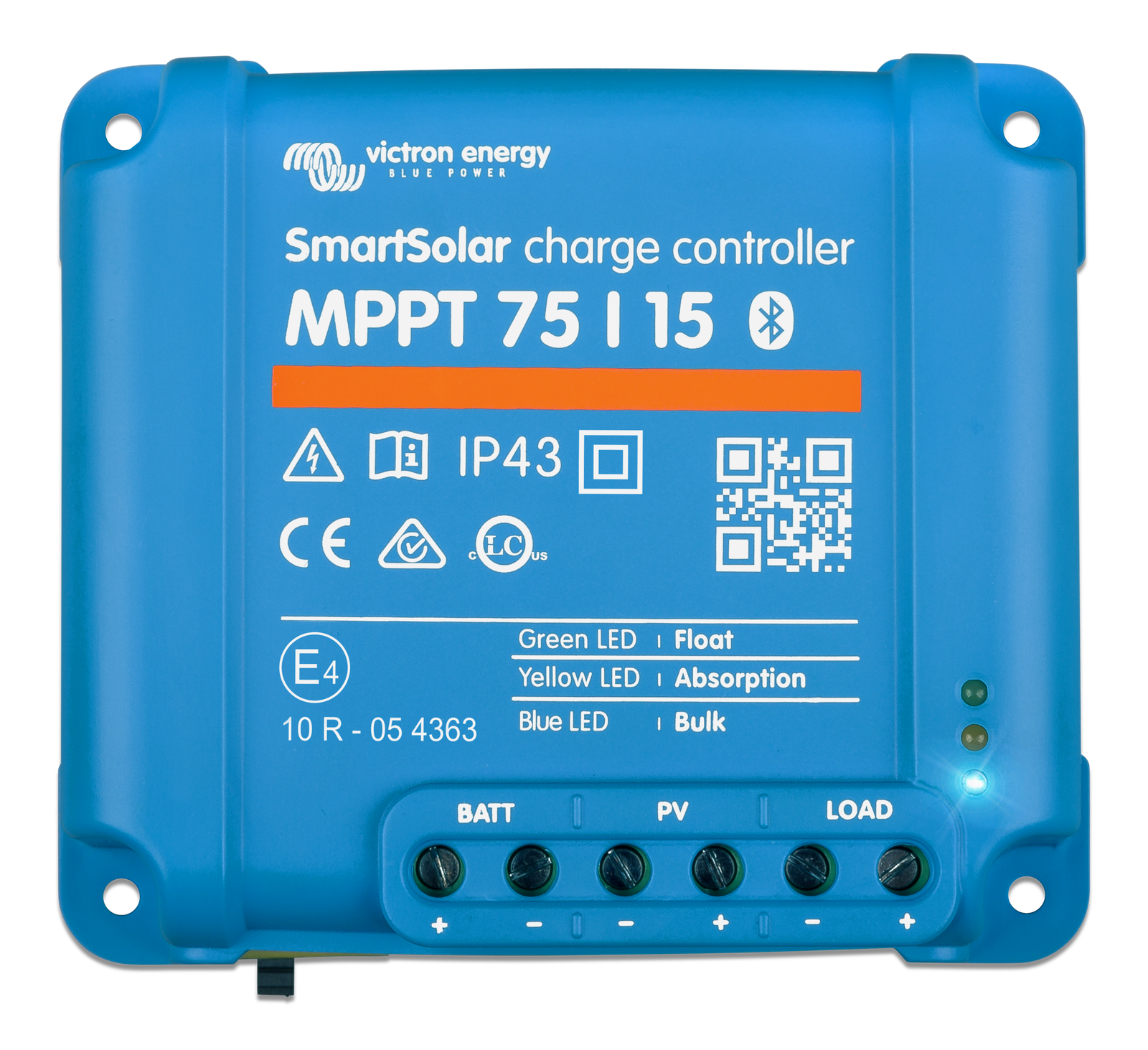Victron SmartSolar MPPT 75/15 Retail - top view