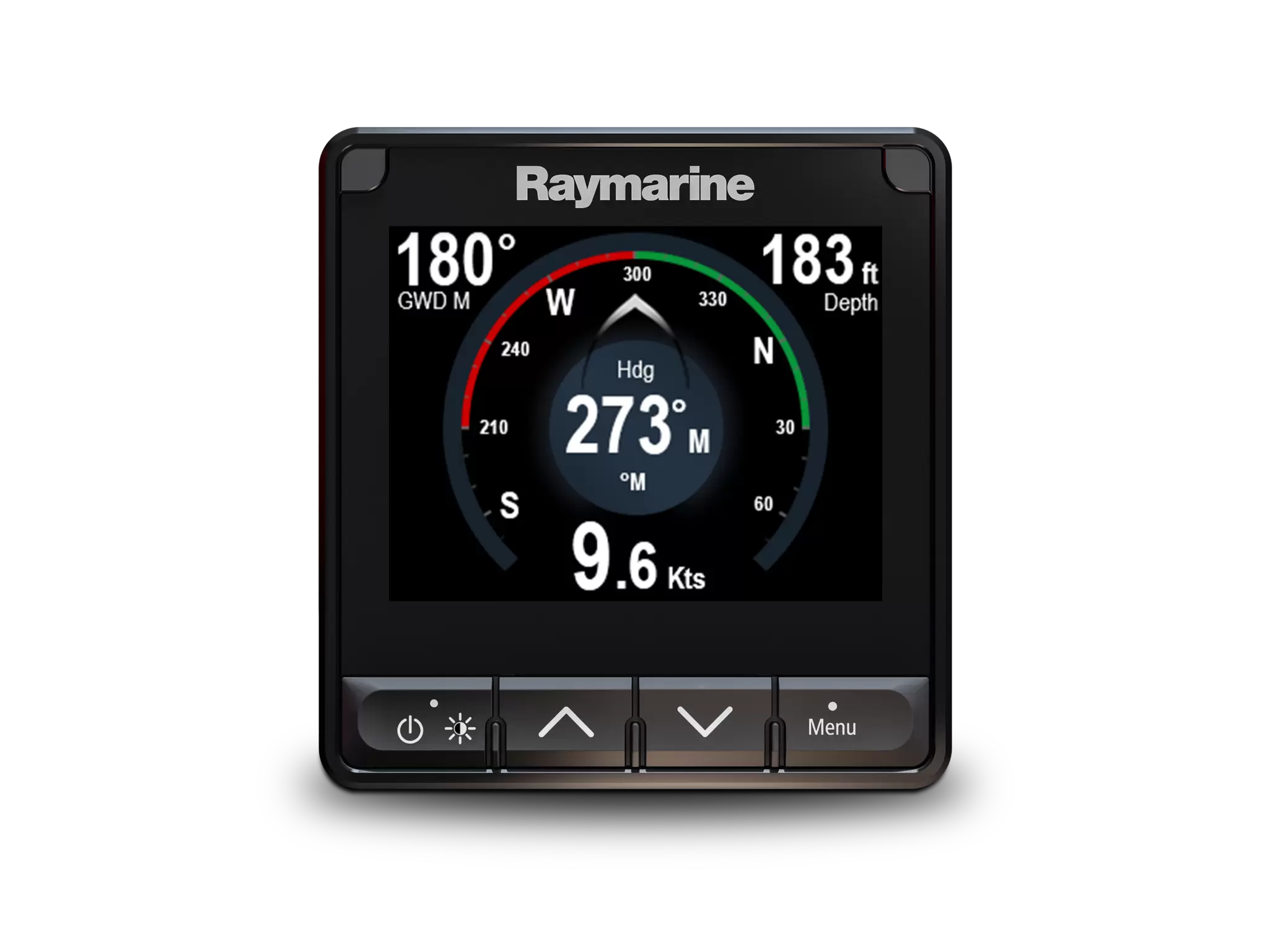 Raymarine i70s E70327 multifunction display with wind data