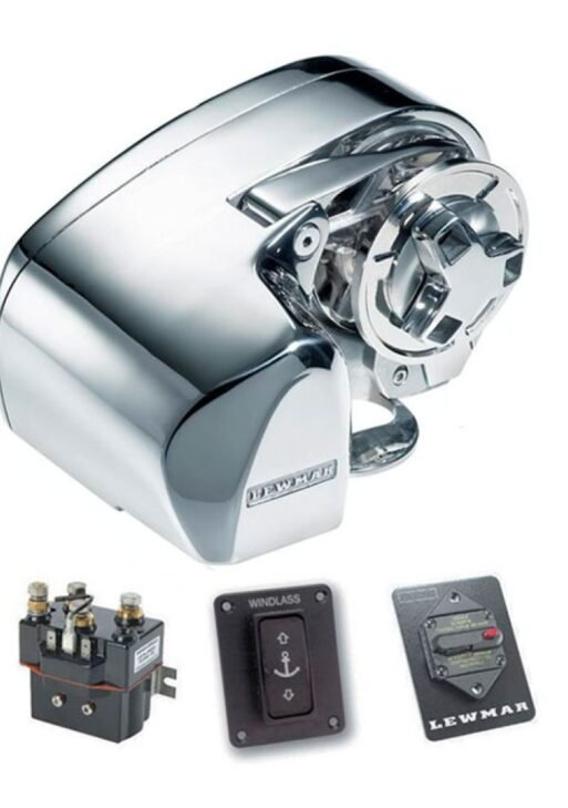 Lewmar Pro-Series 1000 Horizontal Windlass Kit - 12 V, 6/7 mm, No Drum