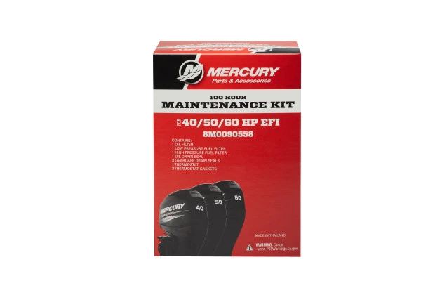 Mercury 40–60HP EFI 100-Hour Maintenance Kit 8M0090558