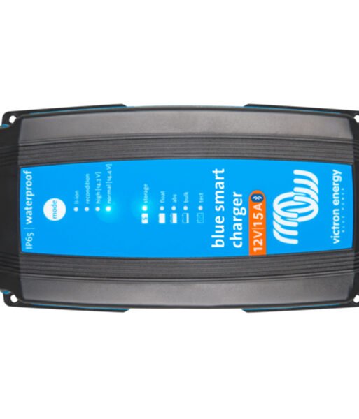 Victron Blue Smart IP65 12/15 Battery Charger 230V UK Plug